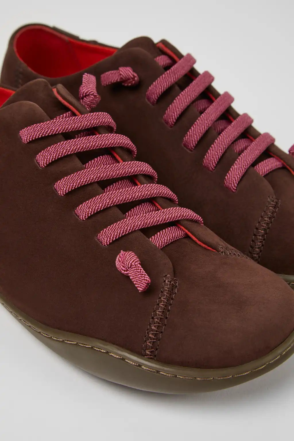 Peu Black Leather Shoes for Women.