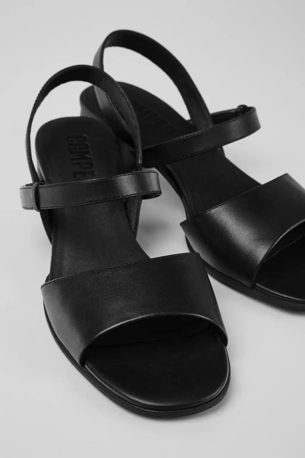 Katie Brown Leather Sandals for Women.