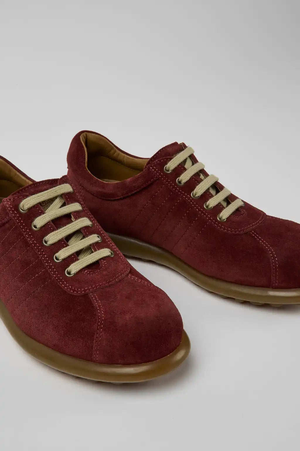 Pelotas Brown Leather Shoes for Women.