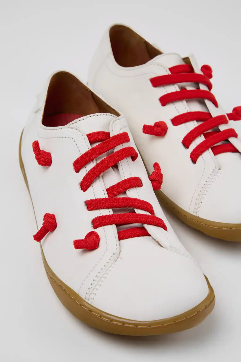 Twins Beige Nubuck Shoes for Women.