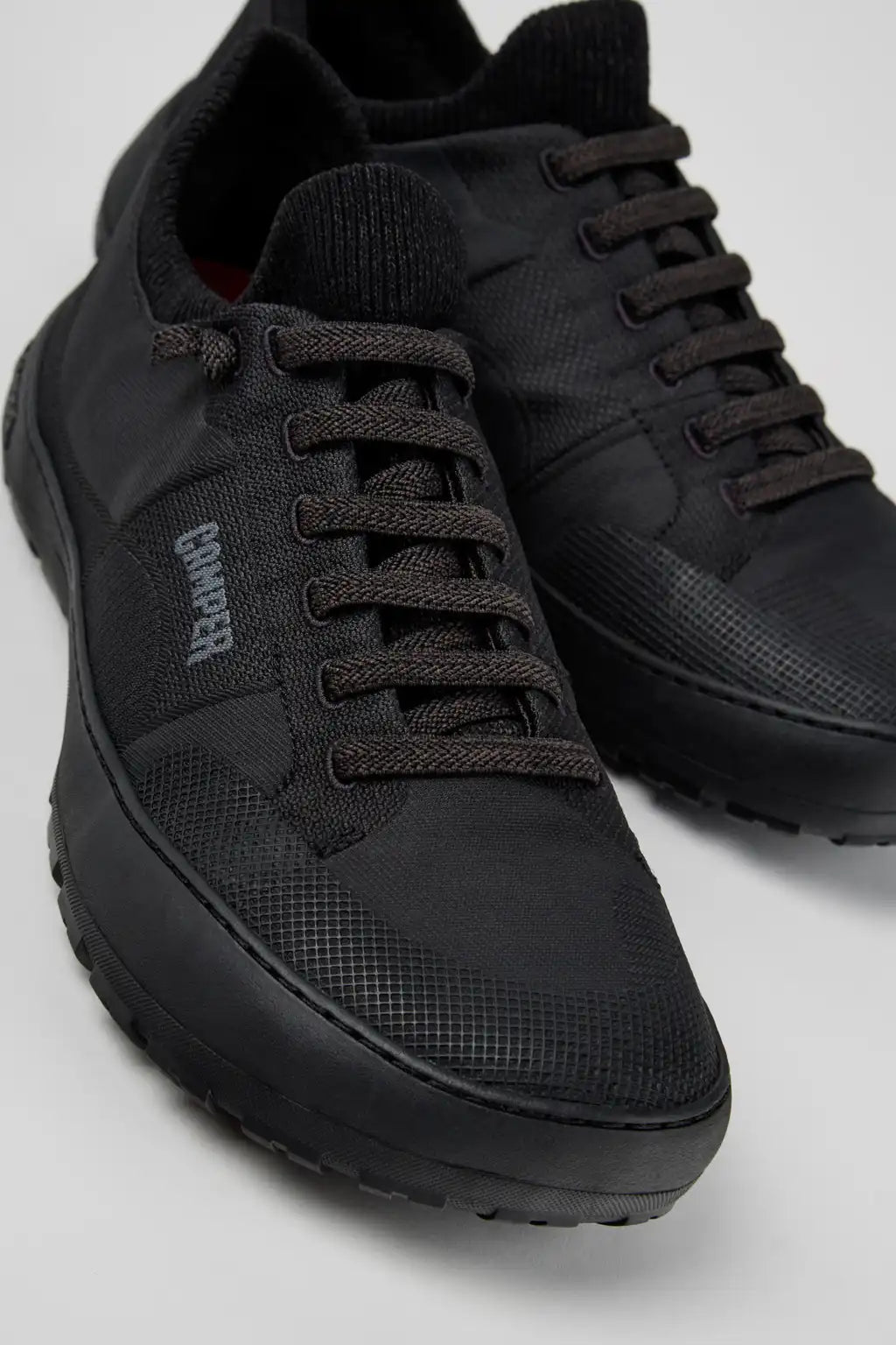 Peu Serra Gray Recycled PET Engineered Materials Sneakers for Men.