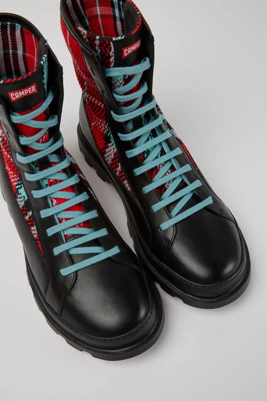 Brutus Multicolor lace-up boots for men