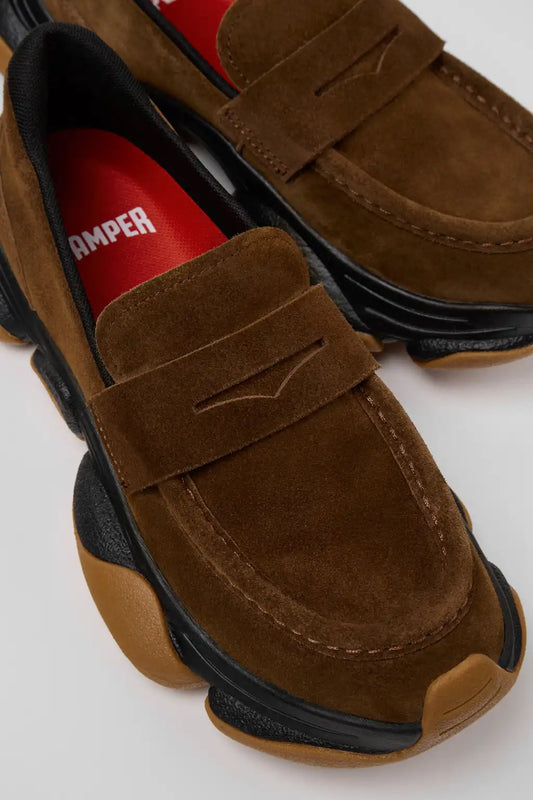 Karst 2 Brown Suede Moccasins for Women.