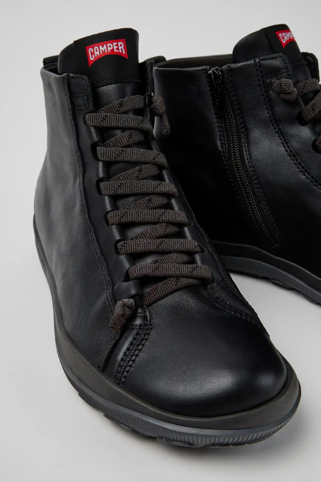 Peu Pista GM GORE-TEX Brown Nubuck Ankle Boots for Men.