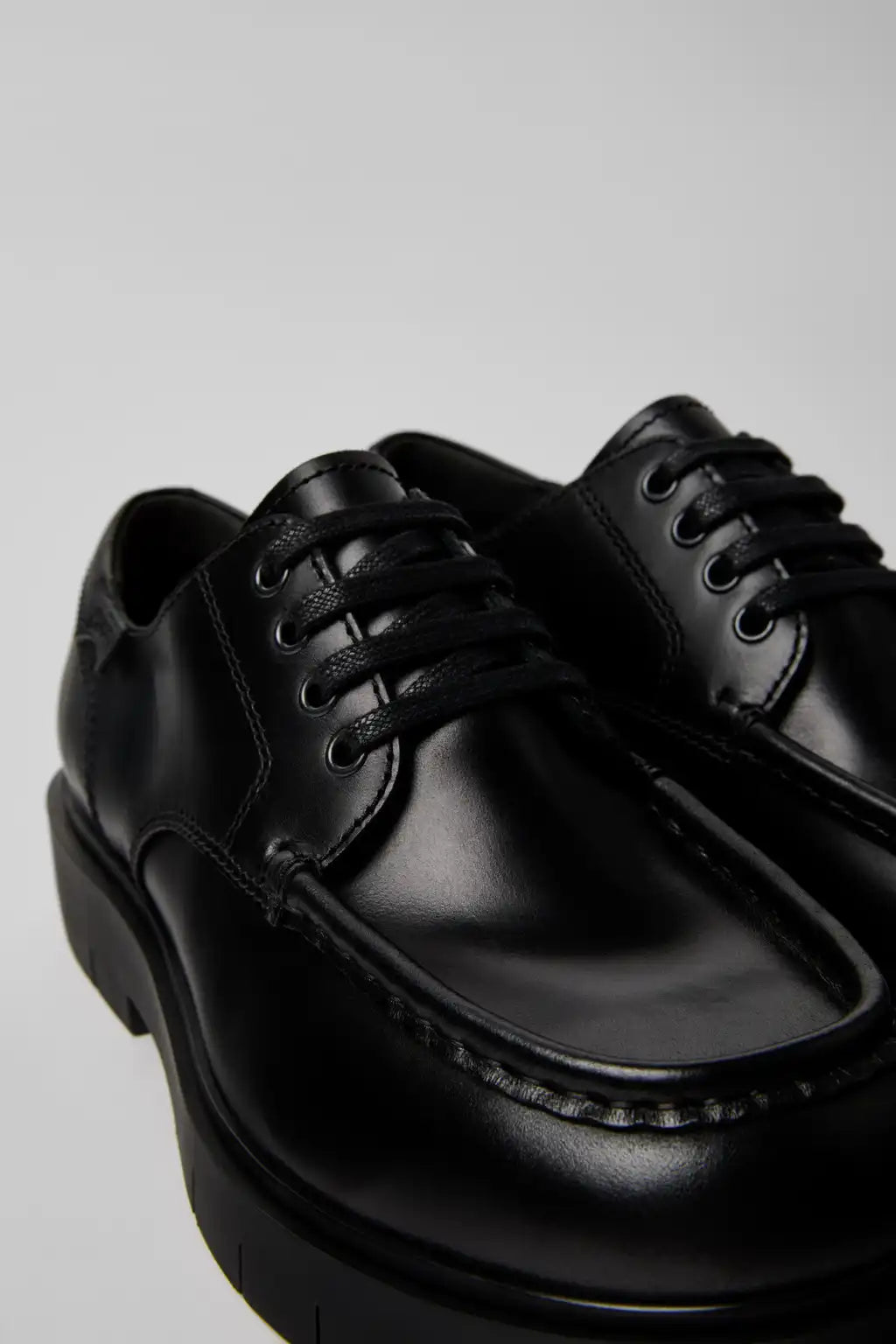Alaro Brown Leather Shoes for Men.