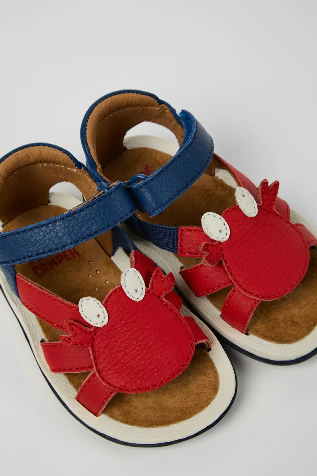 Twins Multicolor Leather Sandals for kids.