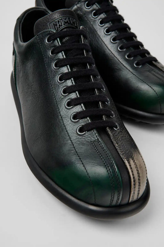 Twins Multicolor Leather Shoes for Men.