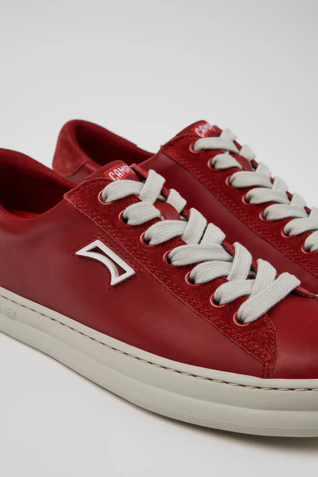 Runner Green Leather and Nubuck Sneakers for Women.