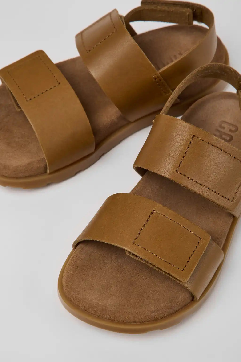 Brutus Sandal Blue leather sandals for kids