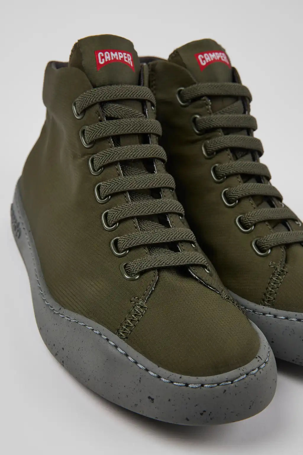 Peu Touring Black Textile Sneakers for Women.