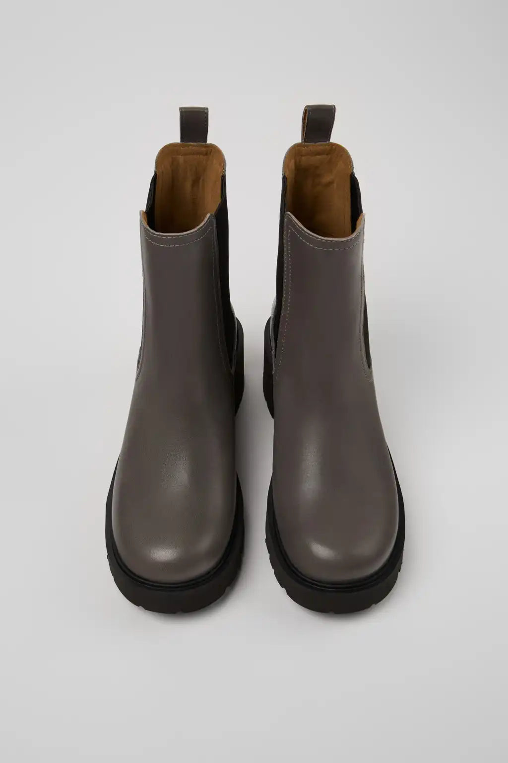 Milah Black leather boots for women