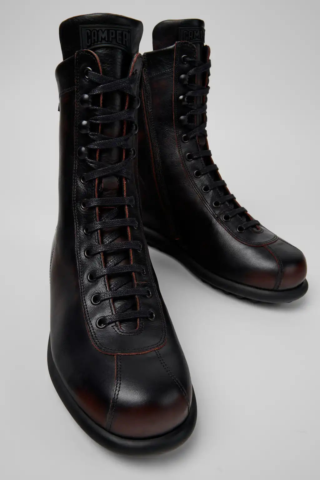 Twins Multicolor Suede Ankle Boots for Men.
