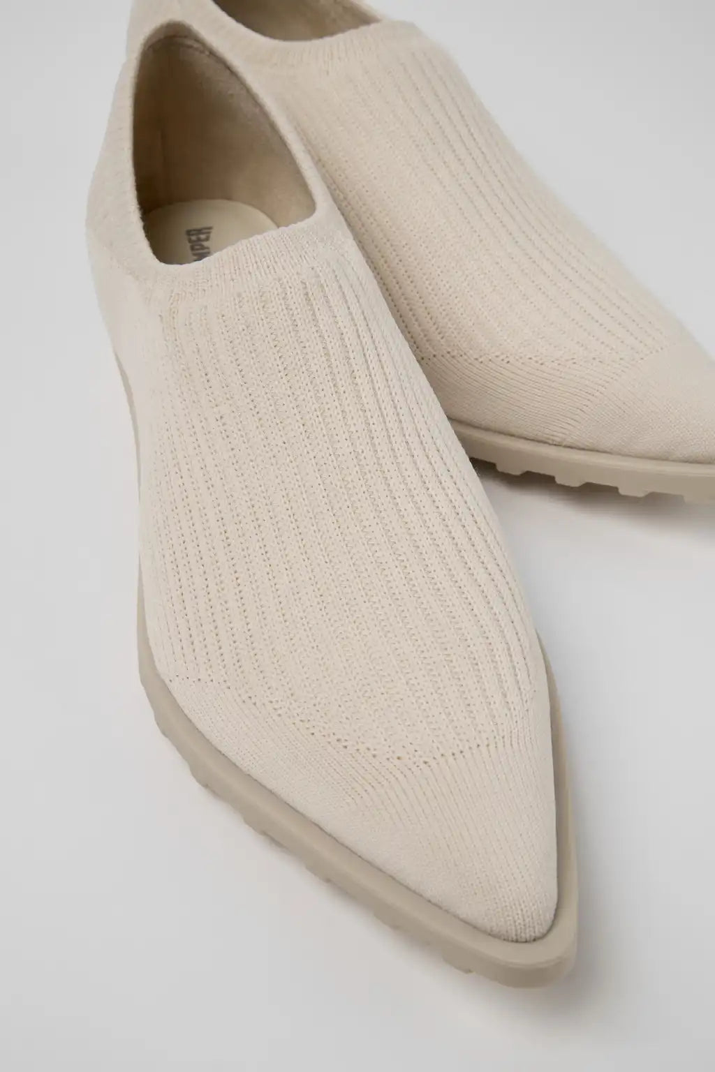 Camper x ISSEY MIYAKE - Anna Black TENCEL Lyocell and Recycled Engineered Materials Shoes for Women.