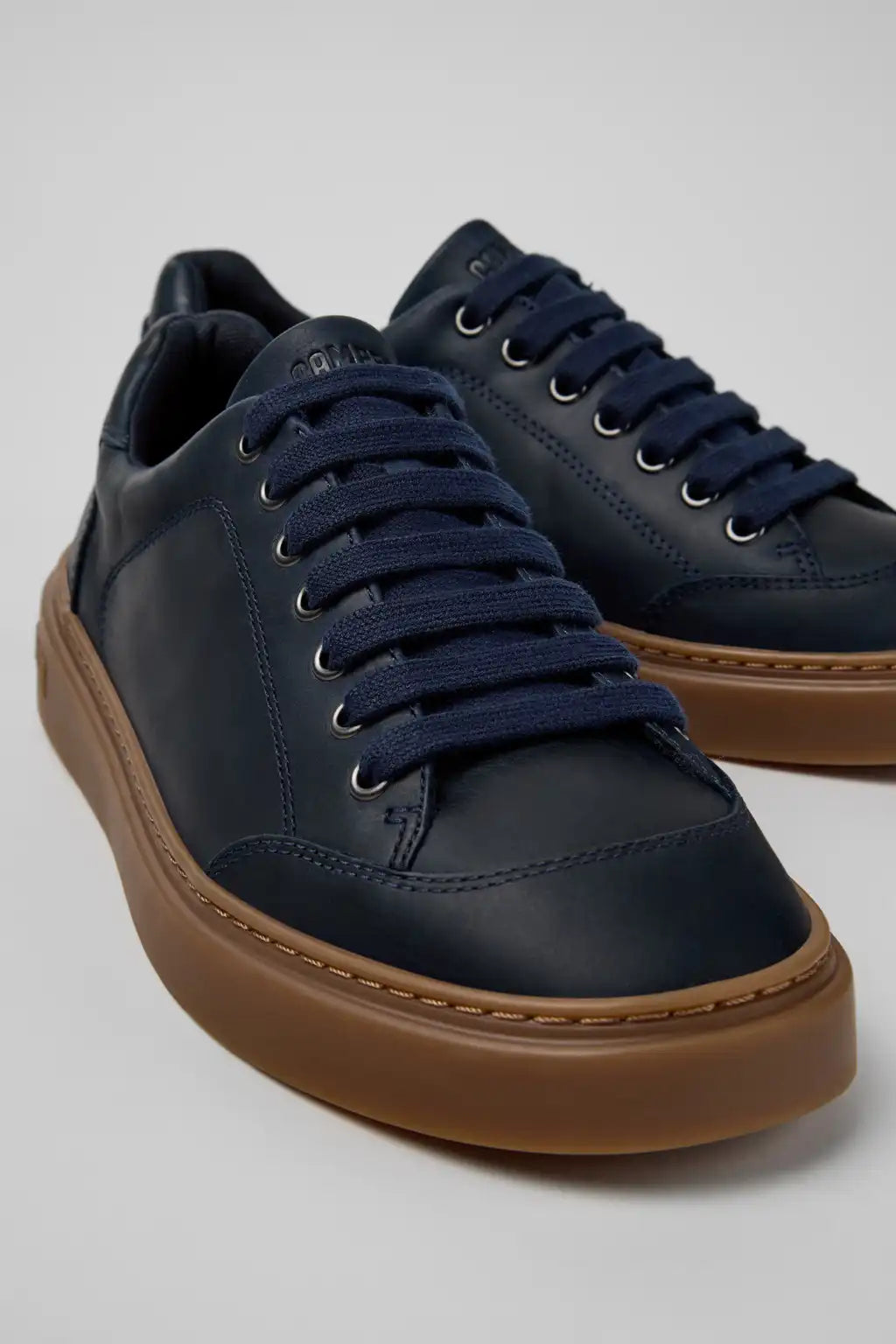 Runner Twentyfive Brown Suede Sneakers for Men.