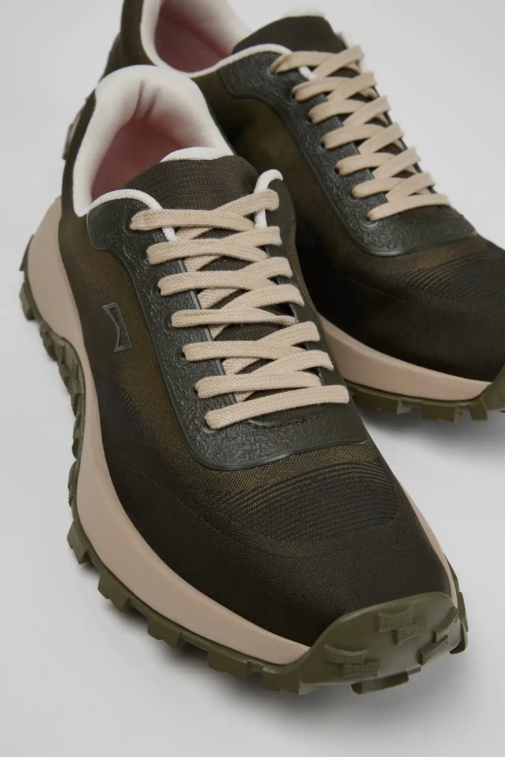 Drift Trail Burgundy Recycled PET Engineered Materials Sneakers for Men.