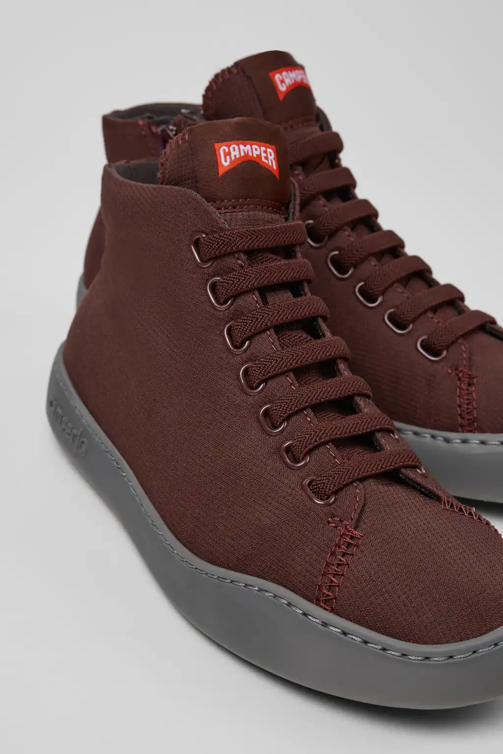 Peu Touring Black Textile Sneakers for Women.