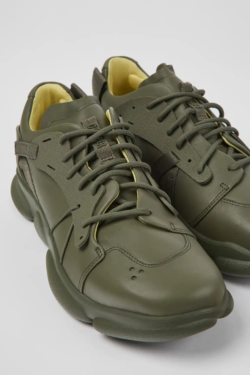 Twins Multicolored Leather/Textile Sneaker for Men