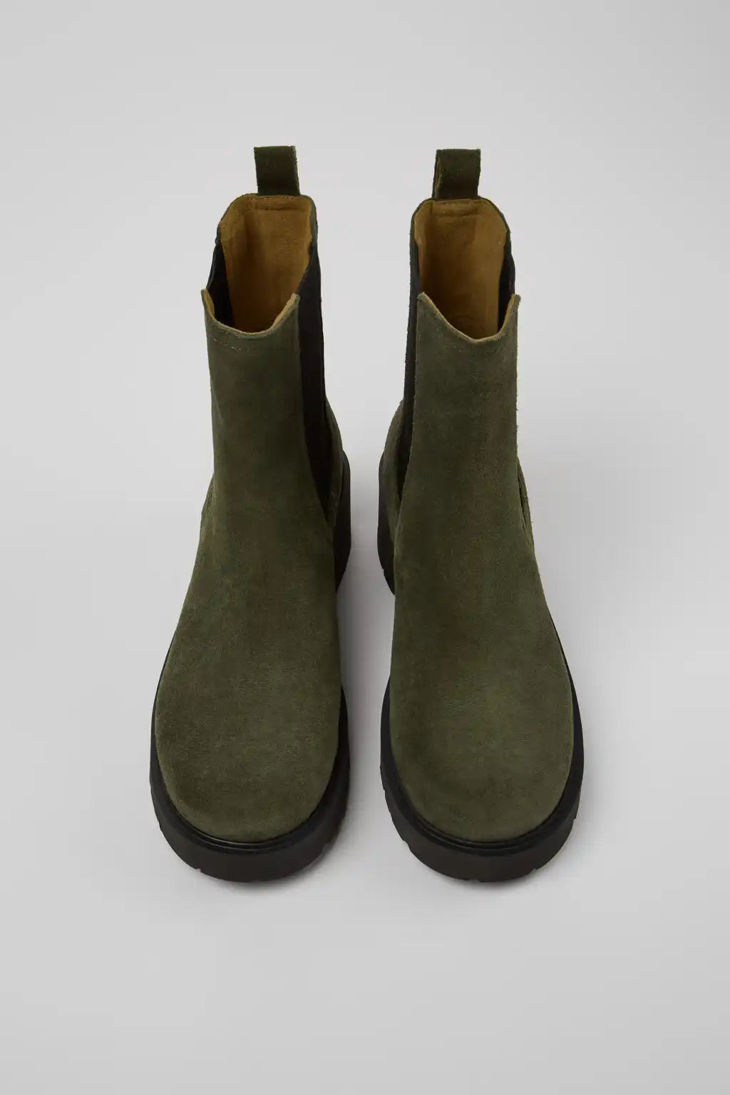 Milah Black leather boots for women