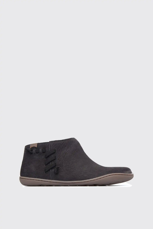 Peu Black Ankle Boots for Women