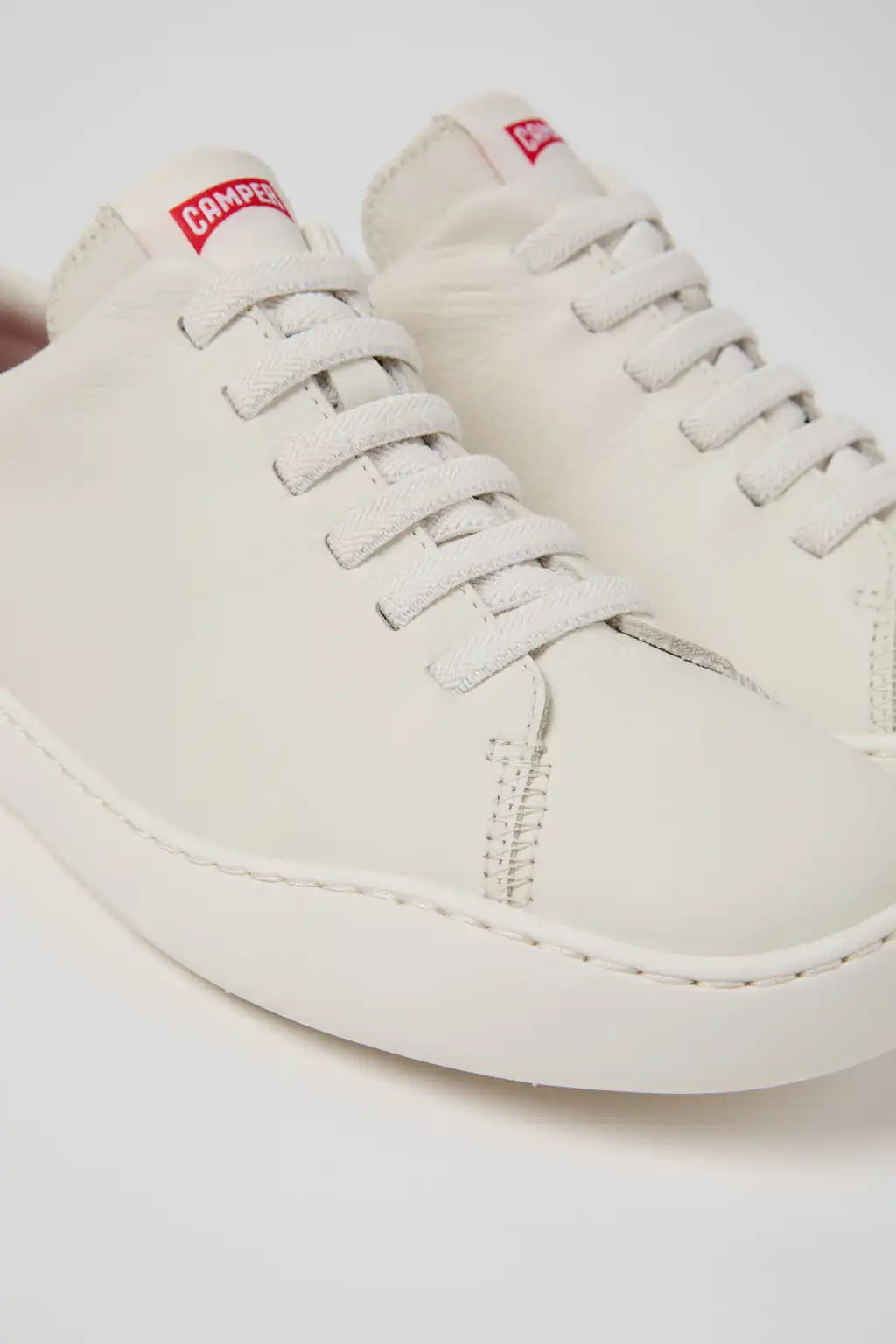 Peu Touring Red Leather Sneakers for Men.