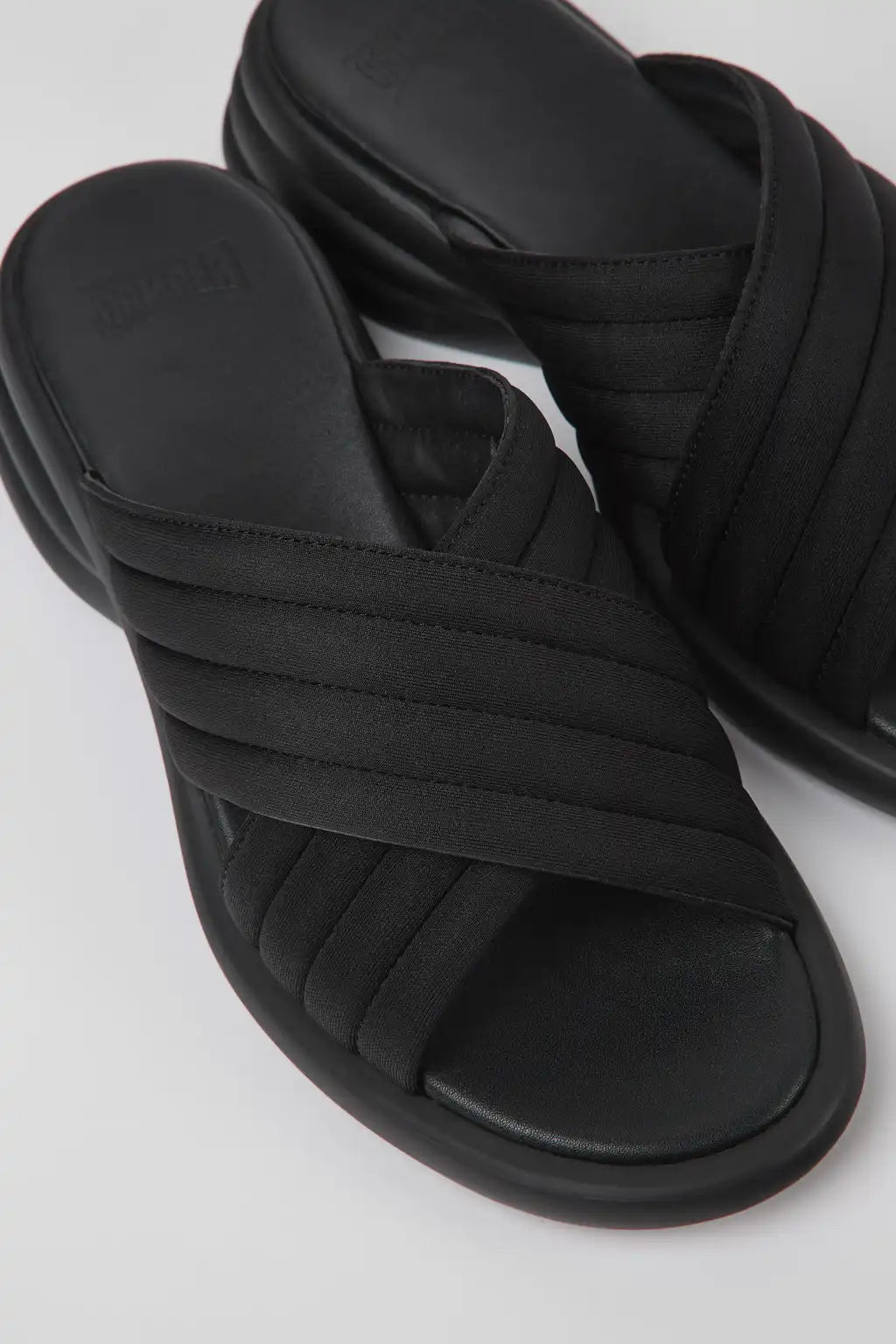 Spiro Blue Textile Cross-strap Sandal for Women