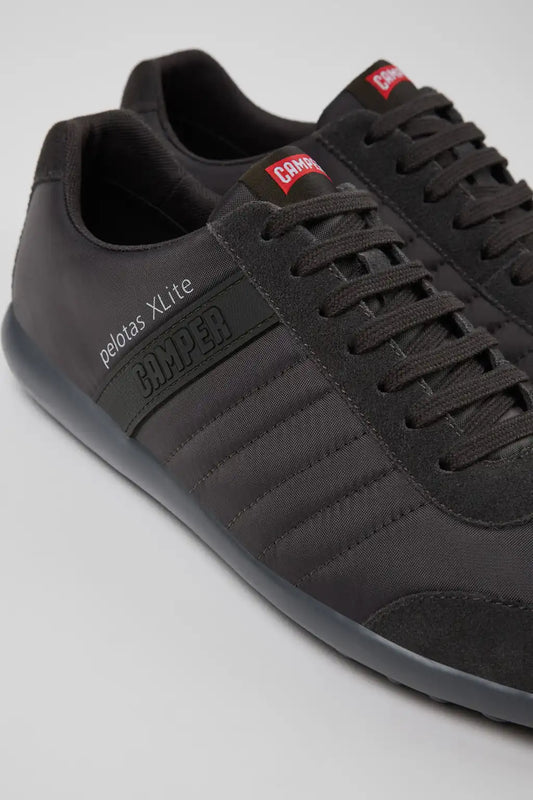 Pelotas XLite Gray Textile and Nubuck Leather Shoes for Men.