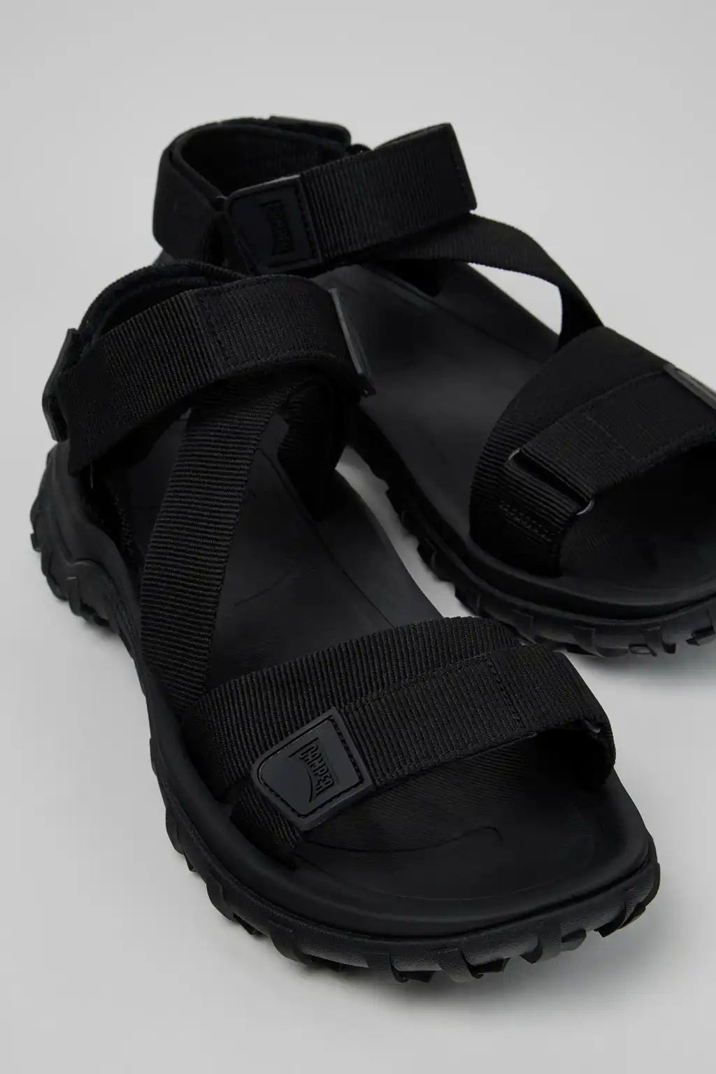 Drift Trail Sandal Black Textile Sandals for Men.