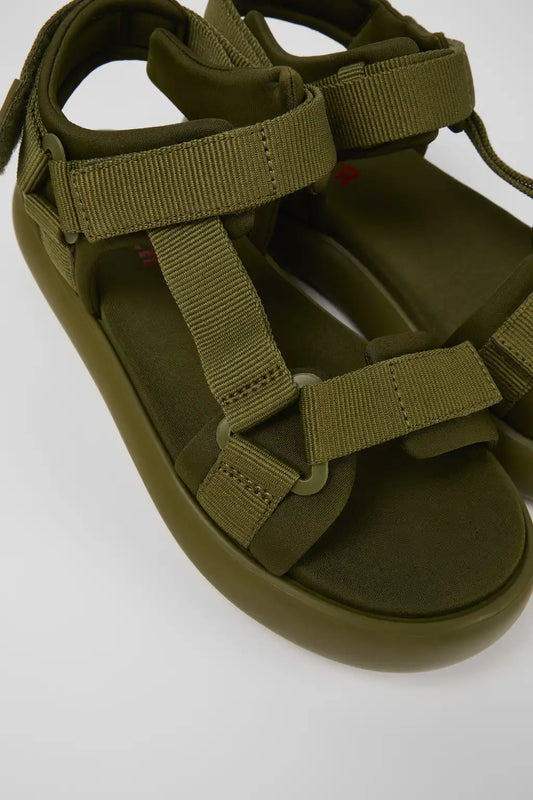 Pelotas Flota Green Textile Sandal for Men