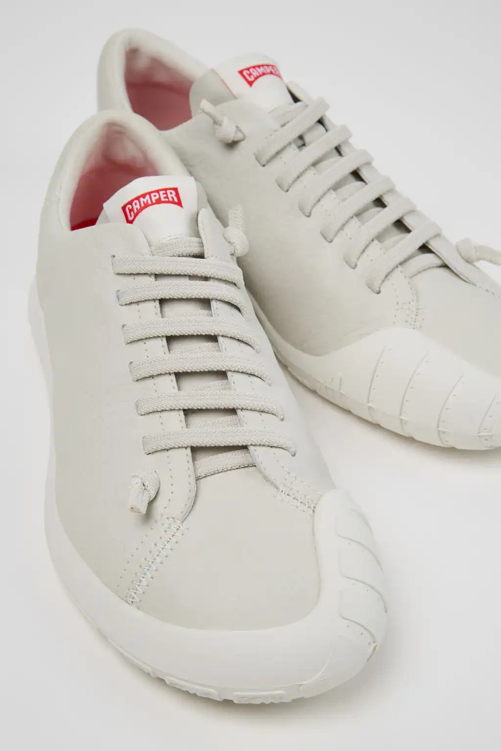 Peu Path+ Brown Leather Shoes for Men.