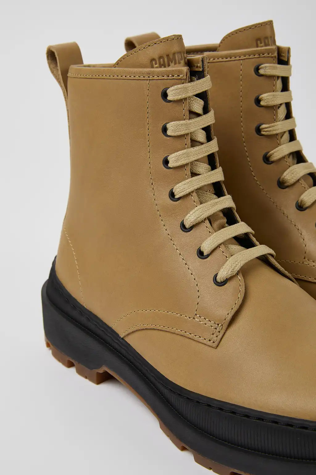 Brutus Trek MICHELIN Gray and black leather boots for women