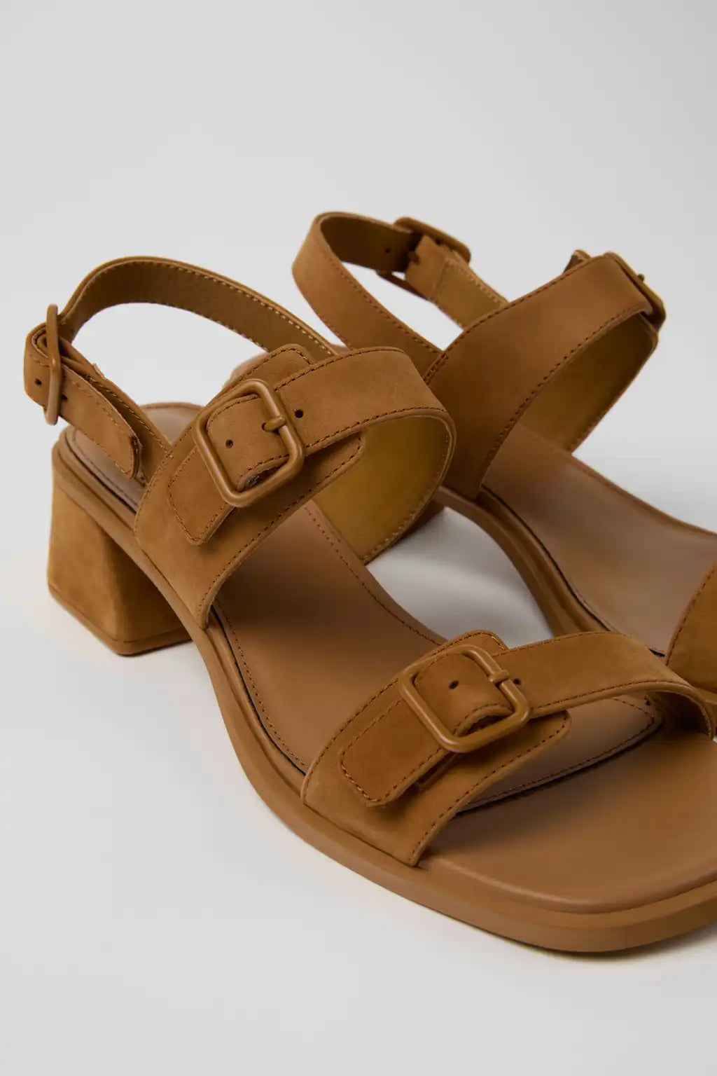 Kora Sandal Black Leather Sandals for Women.