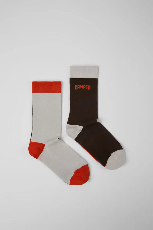 Socks Earthy red-toned mid-length socks