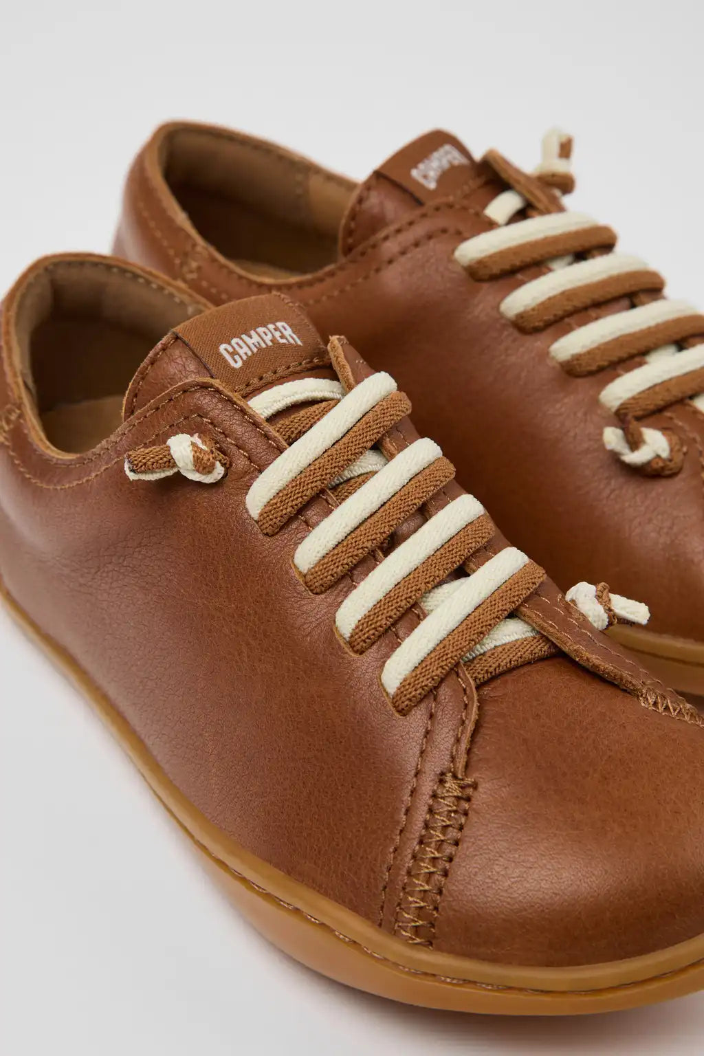 Peu Blue Leather Shoes for kids.