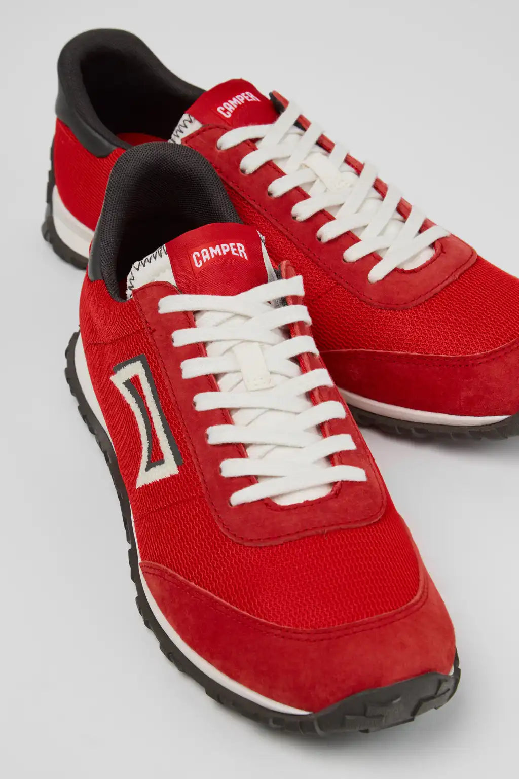 Drift Walk Multicolor Textile and Nubuck Leather Sneakers for Men.