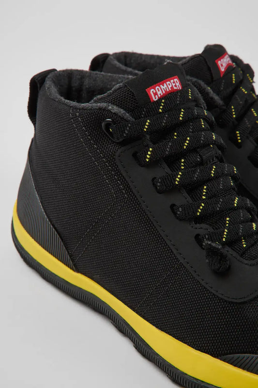Peu Pista GORE-TEX Black textile ankle boots for women