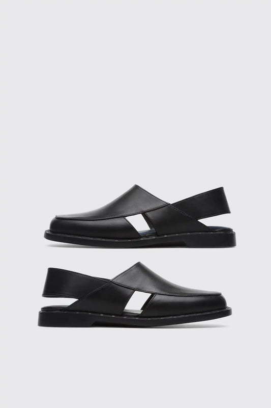 Twins Black semi-open TWINS women's shoe