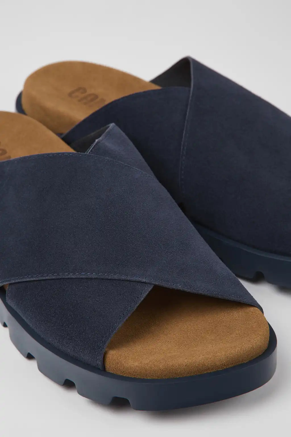 Brutus Sandal Navy blue nubuck sandals for men