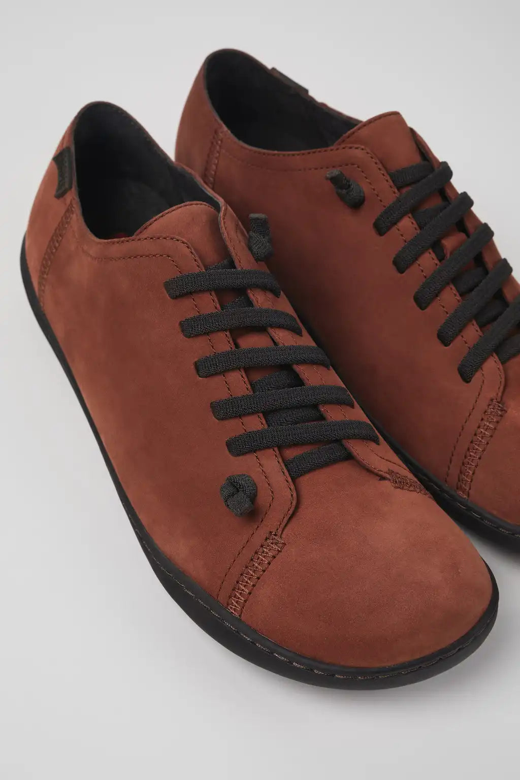 Peu Green Nubuck Shoes for Men.