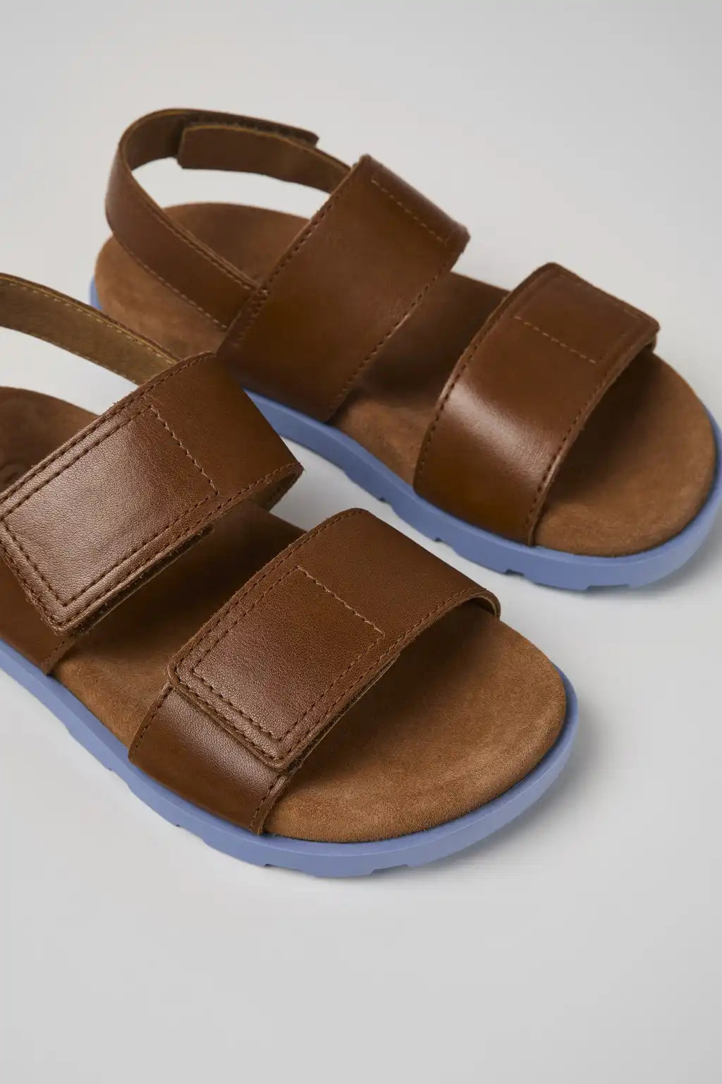Brutus Sandal Multicolored Leather 2-Strap Sandal