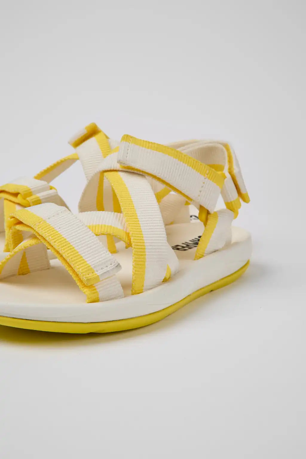 Match Black and white recycled PET sandals for women