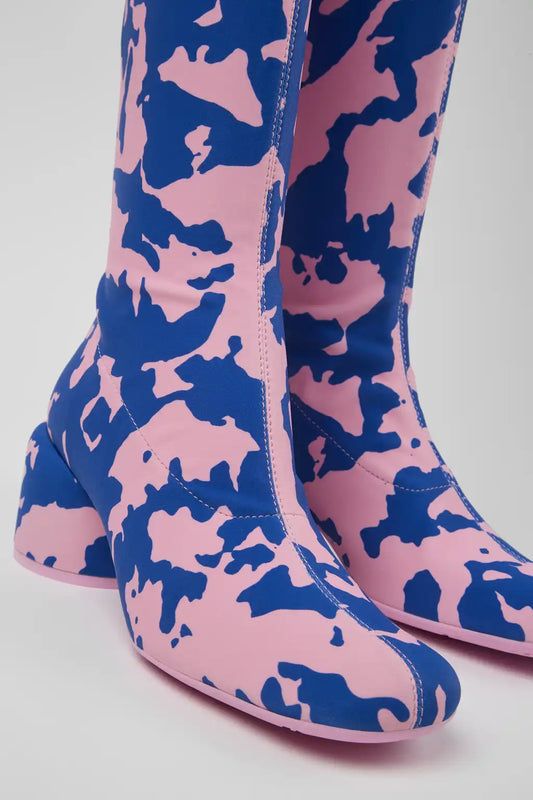 Niki Multicolored Textile Bootie for Women