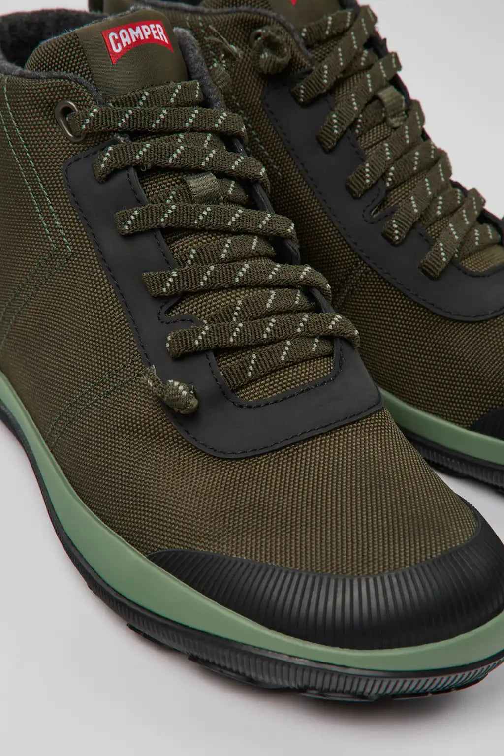 Peu Pista GM GORE-TEX Black Textile Ankle Boots for Men.