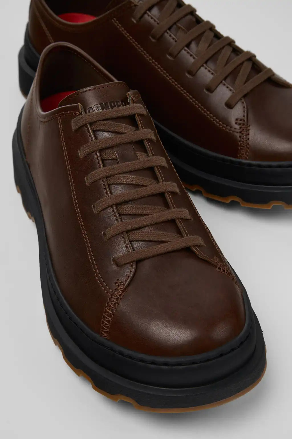 Brutus+ Black Leather Shoes for Men.