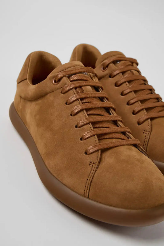 Pelotas Soller Brown Nubuck Sneakers for Women.