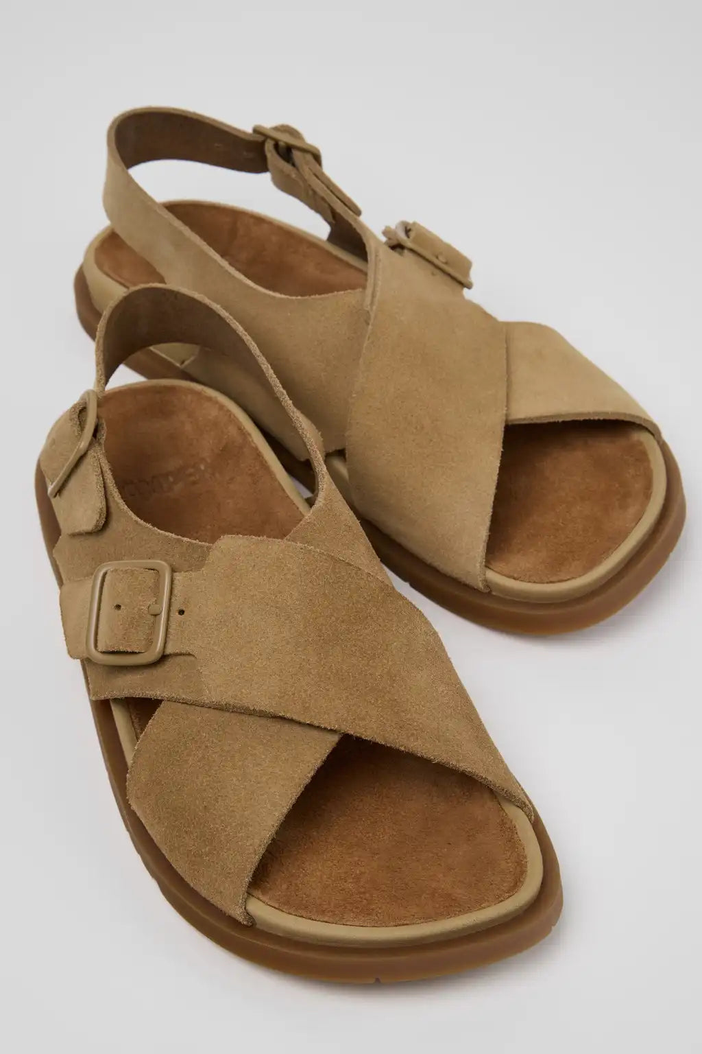 Lluc Sandal White Leather Sandals for Women.
