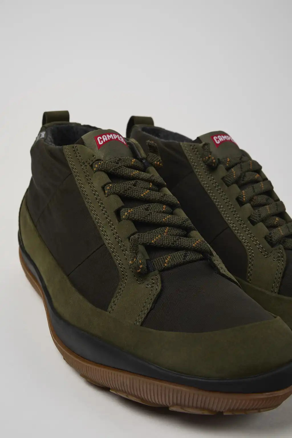 Peu Pista GM - PrimaLoft MICHELIN Black Textile and Leather Ankle Boots for Men.