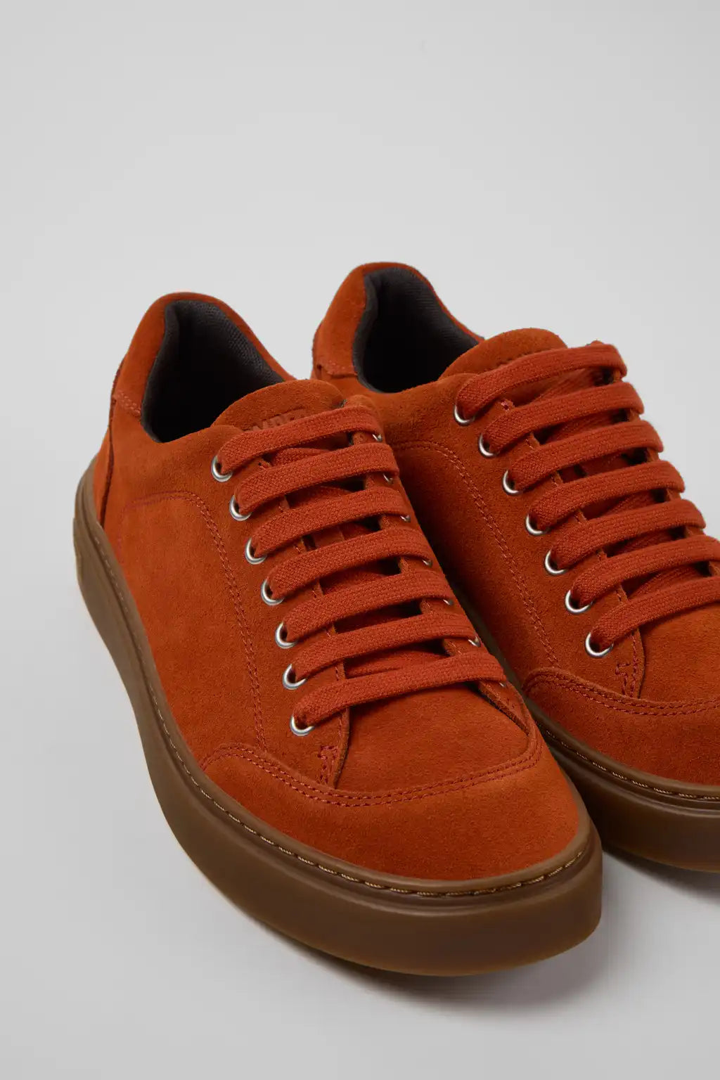 Runner Twentyfive Brown Suede Sneakers for Men.