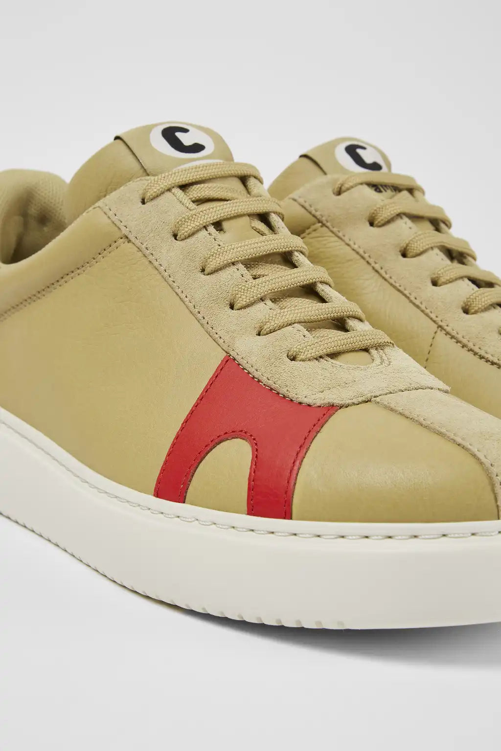Twins Multicolor Leather Sneakers for Men.