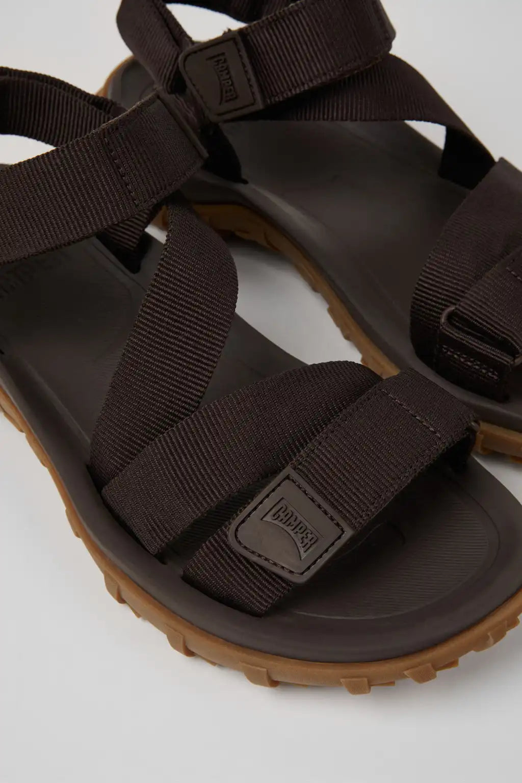 Drift Trail Sandal Black Textile Sandals for Men.