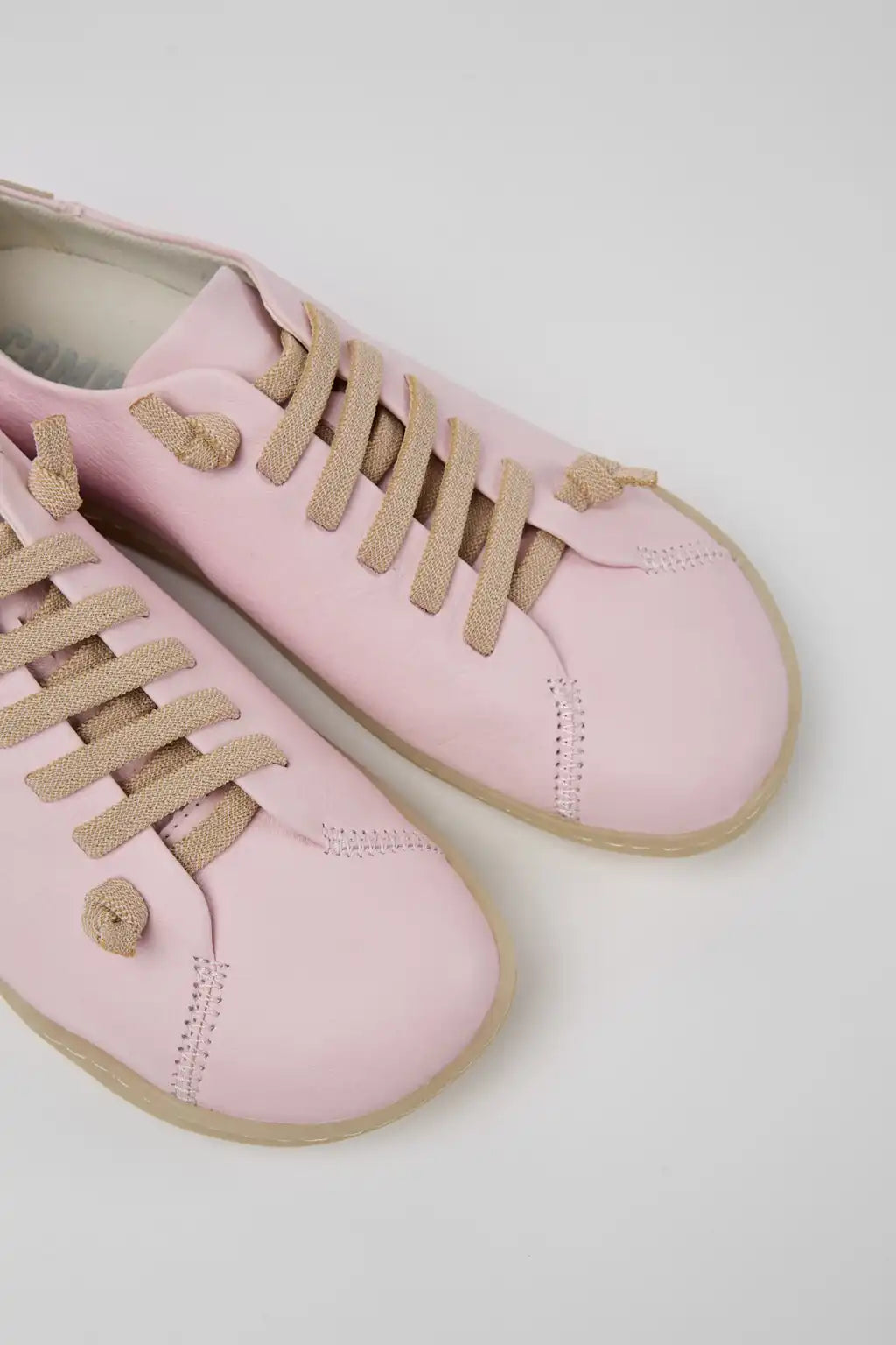 Peu Black Leather Shoes for Women.